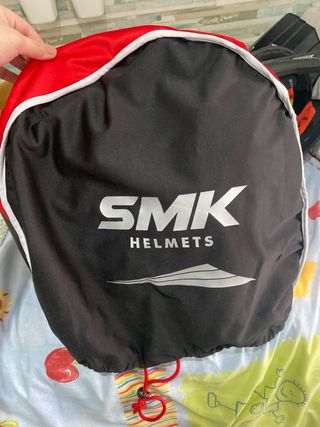 Casco de moto SMK Enduro Negro Certificado ECE