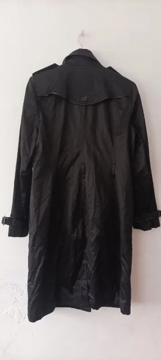 Gabardina Burberry Mujer Negra