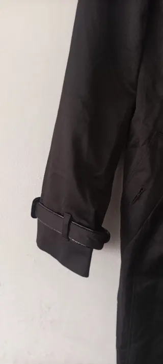 Gabardina Burberry Mujer Negra