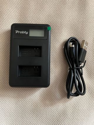 Caricatore USB doppio + 4 batterie GoPro AHDBT-301/3