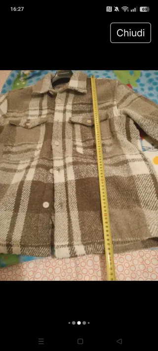 Giacca camicia Zara uomo