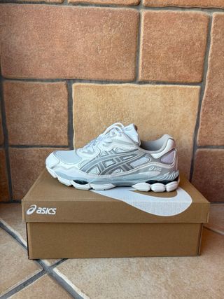 Asics Gel-NYC Plata/Blanco