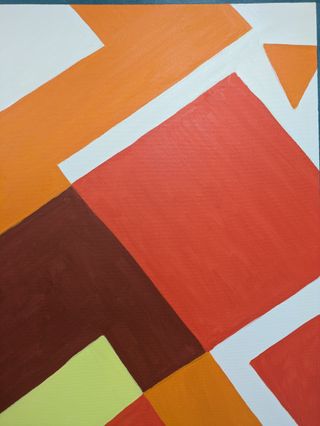 Cuadro abstracto moderno grande original nuevo