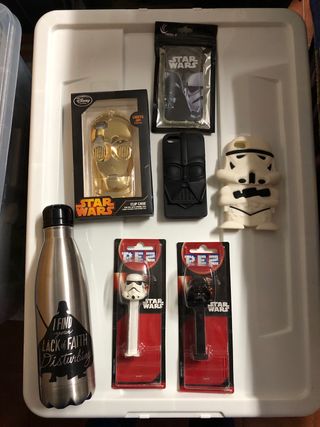 Artículos de star wars.