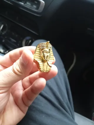 Anillo Acero Inoxidable Dorado