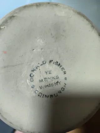 Botella Antigua Whisky Donald Fisher