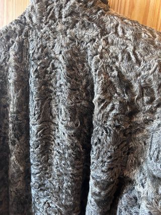 Chaquetón Piel Astakán gris