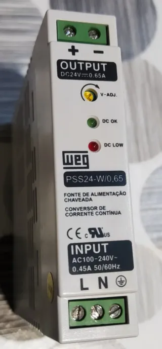 Fuente Alimentación Weg PSS24-W/0,65 24V
