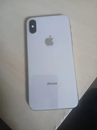 iPhone X Nero/Argento Quasi Nuovo