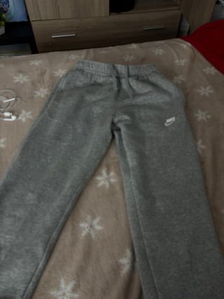 Pantalones Nike Grises Taper Fit Regular