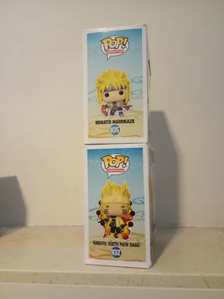 Pack 2 Funko Pop Naruto y Minato Namikaze