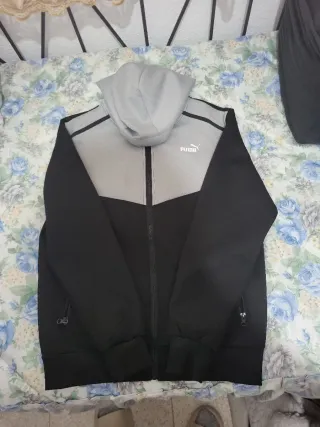 Sudadera Negra y Gris