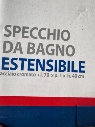 Specchio da bagno estensibile Galileo Casa