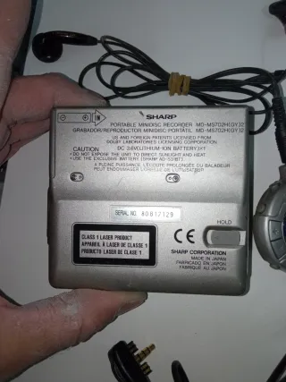 Sharp MD-MS702H MiniDisc Recorder