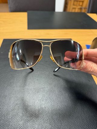 Gafas de sol Gucci Marrón y Dorado