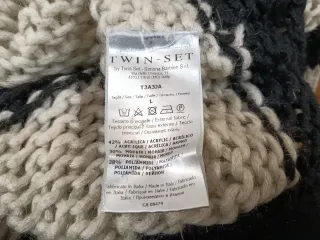 Maglione Twin Set righe bianco e nero