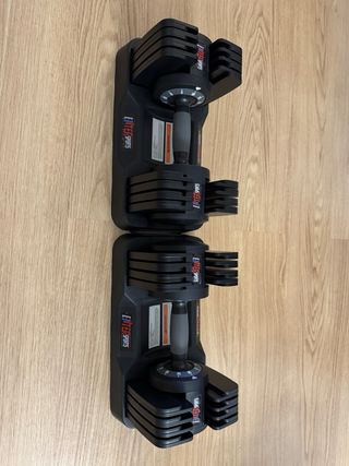 Pack Mancuernas 18kg (PAR) + Alfombrilla TACX