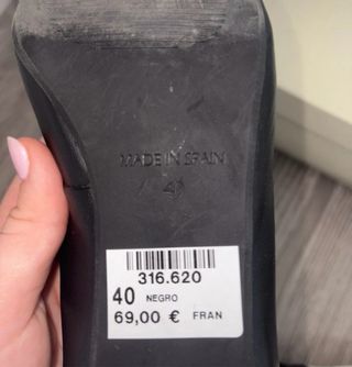 Zapatos de tacón negros Gody