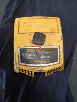 Tapa McCulloch Motosierra