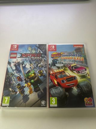 Juegos Nintendo Switch: Lego Ninjago y Blaze