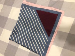 Pañuelo Sfera Azul y Rosa