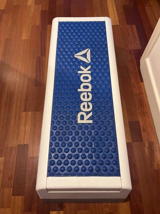 Step Reebok Azul y Blanco
