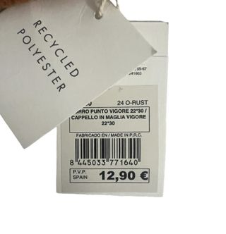 NATURA. Gorro Punto Vigore 22*30