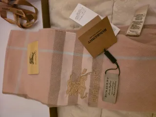 Sciarpa Burberry Rosa Beige