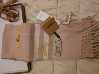 Sciarpa Burberry Rosa Beige