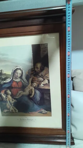 Tres cuadros decorativos de madera