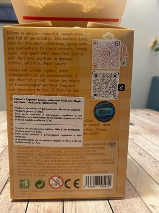 Niinoo peluche llavero sin abrir el paquete