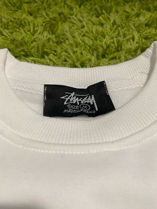 Sudadera Stussy Blanca