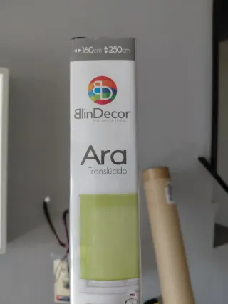 Estor blindecor blanco crudo nuevo