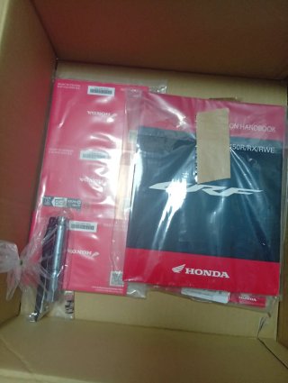 Moto Cross Honda  crf 450 2024