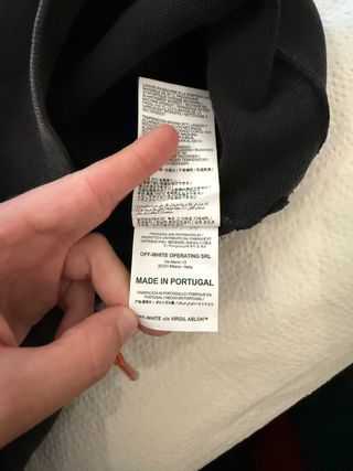 Felpa Off-White Caravaggio