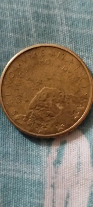 Moneda 50 céntimos Euro eslovena