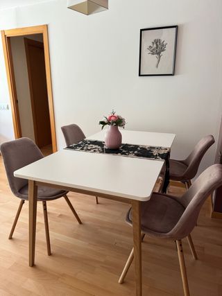 Mesa comedor GAMMELGAB roble extensible