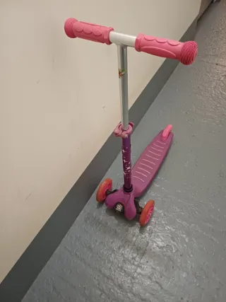 Patinete infantil 3 ruedas Rosa