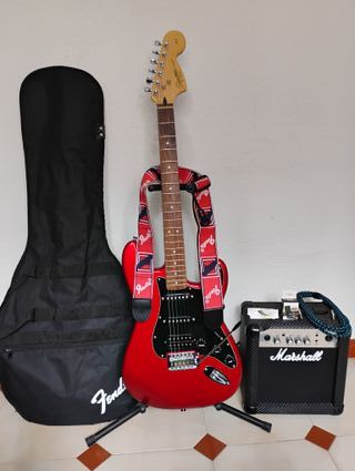 Pack Fender Squier Affinity  + Marshall