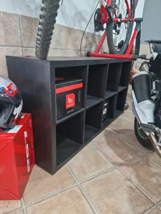 Mueble de Almacenamiento Negro Ikea