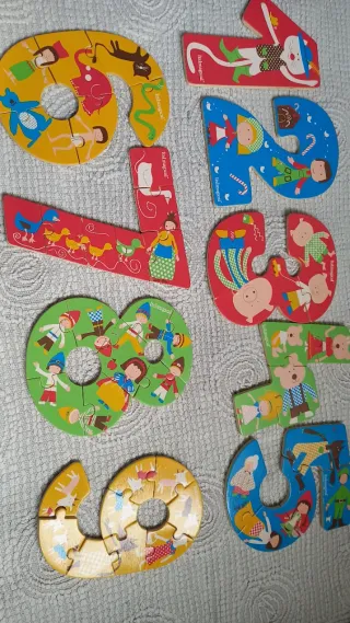 Puzzle De Números Infantil Itsimagical