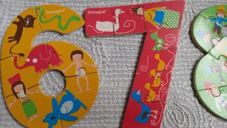 Puzzle De Números Infantil Itsimagical