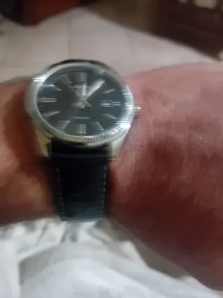 Orologio Chronostar Uomo Nero Argento