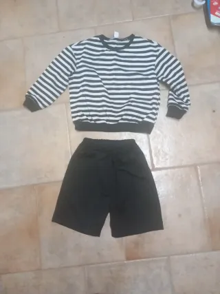 Conjunto camiseta y pantalón niño
