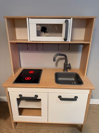 Cocinita IKEA Madera Blanca