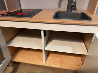 Cocinita IKEA Madera Blanca