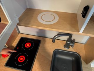 Cocinita IKEA Madera Blanca