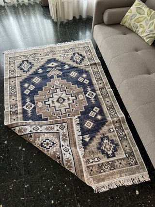 Tappeto Kilim Vintage in Cotone 120x180