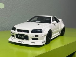 Nissan Skyline R34 KRC Japan 1/18 + Regalo