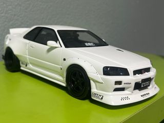 Nissan Skyline R34 KRC Japan 1/18 + Regalo